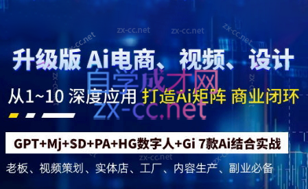 六哥·Ai终点站,全系统商业闭环矩阵打造(更新9月)-吾爱云课堂