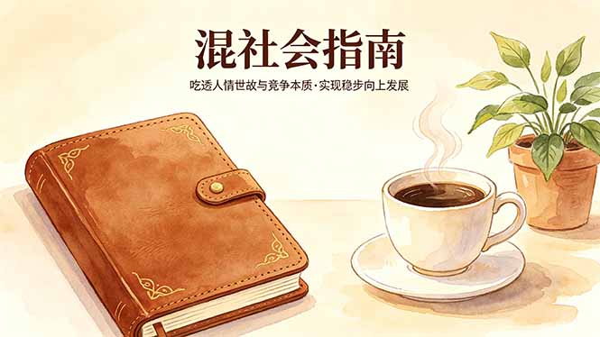 付费文章：混社会指南，吃透人情世故与竞争本质，实现稳步向上发展-吾爱云课堂