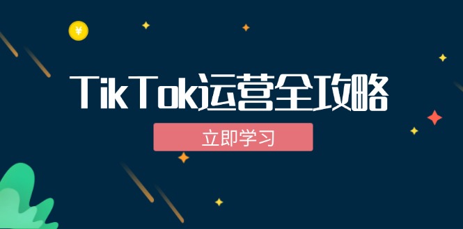 TikTok实战运营全攻略：从下载软件到变现，抖音海外版实操教程-吾爱云课堂