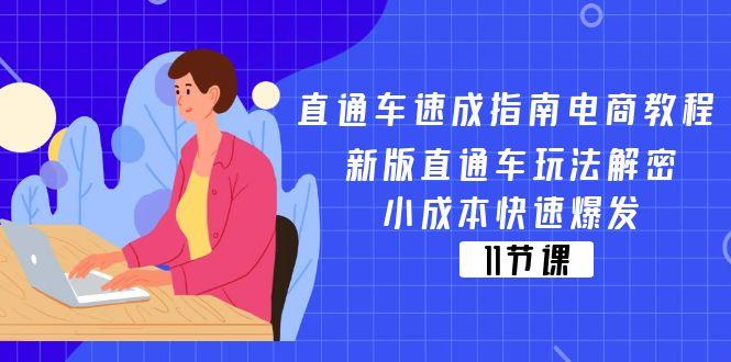 直通车 速成指南电商教程:新版直通车玩法解密,小成本快速爆发(11节-吾爱云课堂