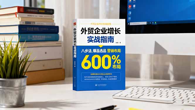 外贸企业增长实战指南,八步法、爆品选品、营销布局,业绩增长300%-吾爱云课堂