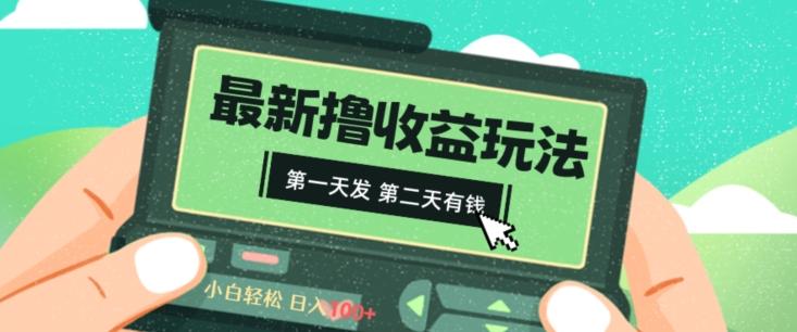 2024最新撸视频收益玩法,第一天发,第二天就有钱-吾爱云课堂