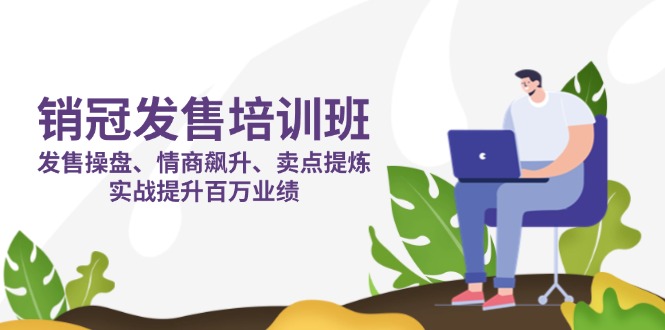 销冠 发售培训班:发售 操盘+情商 飙升+卖点 提炼,实战提升百万业绩-吾爱云课堂