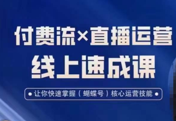 视频号付费流实操课程,付费流✖️直播运营速成课,让你快速掌握视频号核心运营技能-吾爱云课堂