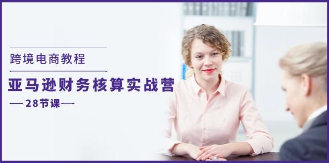 跨境电商教程:亚马逊-财务核算实战营(28节课-吾爱云课堂