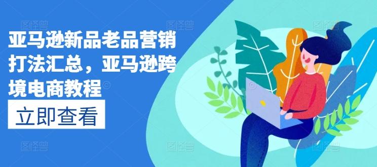 亚马逊新品老品营销打法汇总，亚马逊跨境电商教程-吾爱云课堂