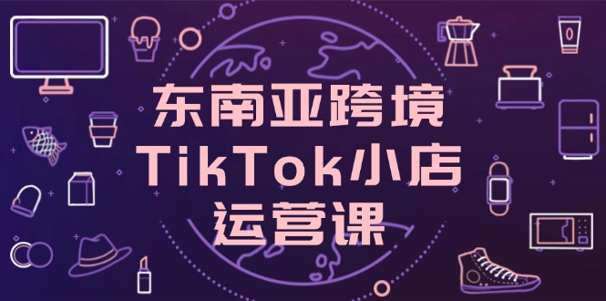 东南亚跨境TikTok小店运营课,掌握店铺设置与流量转化核心技巧-吾爱云课堂