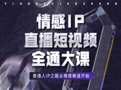 情感IP直播短视频全通大课,普通人IP之路从情感赛道开始-吾爱云课堂