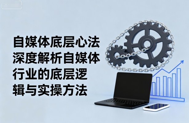 自媒体底层心法,深度解析自媒体行业的底层逻辑与实操方法-吾爱云课堂