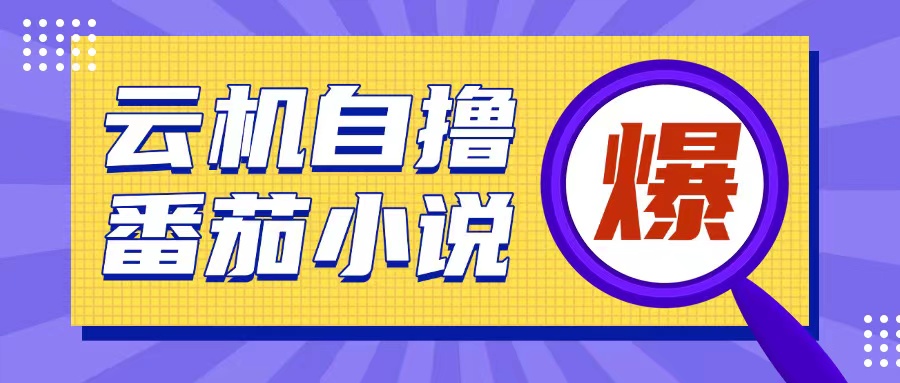 首发云手机自撸小说玩法,10块钱成本可撸200+收益操作简单【揭秘】-吾爱云课堂