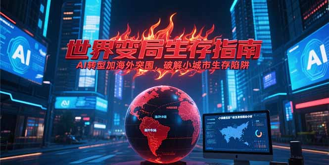 付费文章《世界变局生存指南,AI转型加海外突围,破解小城市生存陷阱》-吾爱云课堂