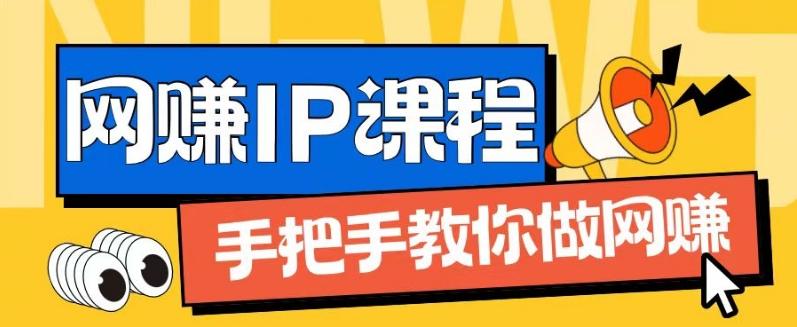 ip合伙人打造1.0,从0到1教你做网创,实现月入过万【揭秘】-吾爱云课堂