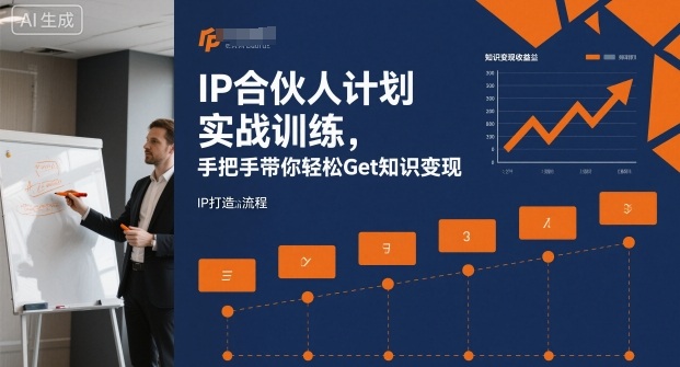 IP合伙人计划实战训练,手把手带你轻松Get知识变现-吾爱云课堂