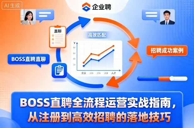BOSS直聘全流程运营实战指南,从注册到高效招聘的落地技巧-吾爱云课堂