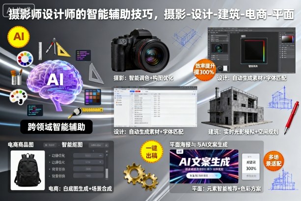 摄影师设计师的智能辅助技巧,摄影-设计-建筑-电商-平面-吾爱云课堂