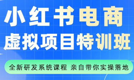 陆明明·小红书虚拟项目特训班(更新9月)-吾爱云课堂