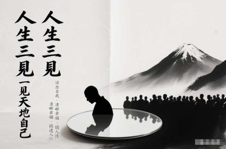 人生三见一见天地见众生见自己，活出自我拥有清晰幸福人生，搞透人性-吾爱云课堂