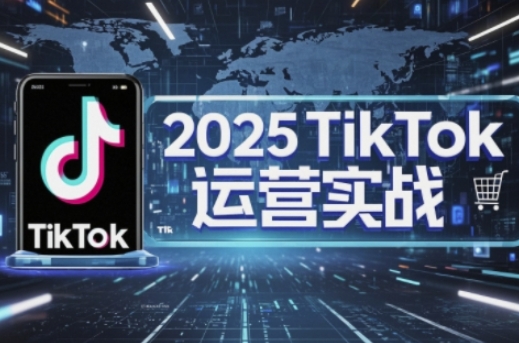 2025TikTok电商运营,掌握TikTok店铺运营核心技巧,实现低成本高转化-吾爱云课堂