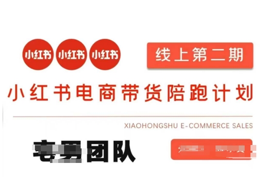 小红书电商带货课2期,月利润20个的小红书电商的有货源,无货源,虚拟产品,付费投流等整套玩法-吾爱云课堂