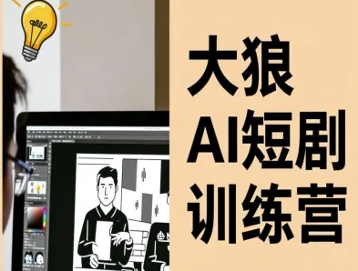 大狼AI短剧训练营-短剧课程(更新中)-吾爱云课堂