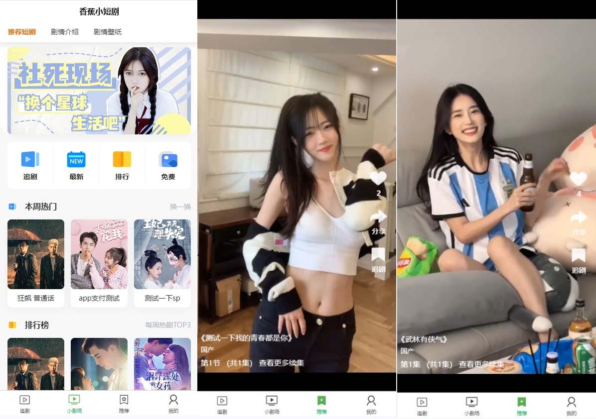 (8542期)小剧场短剧影视系统源码 全开源 带支付收益+会员机制+代理推广等模式【...-吾爱云课堂